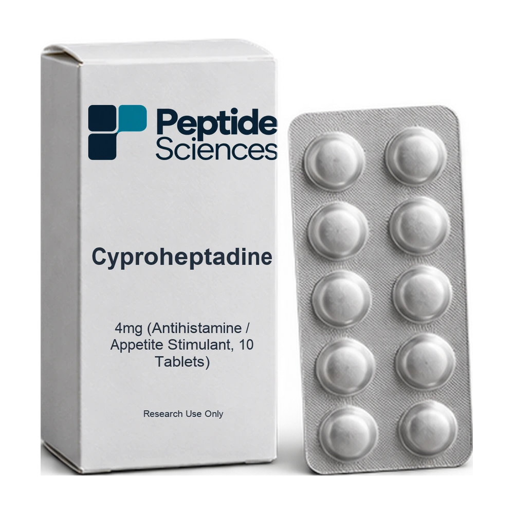 Cyproheptadine 4mg (Antihistamine / Appetite Stimulant, 10 Tablets) — Peptide Sciences