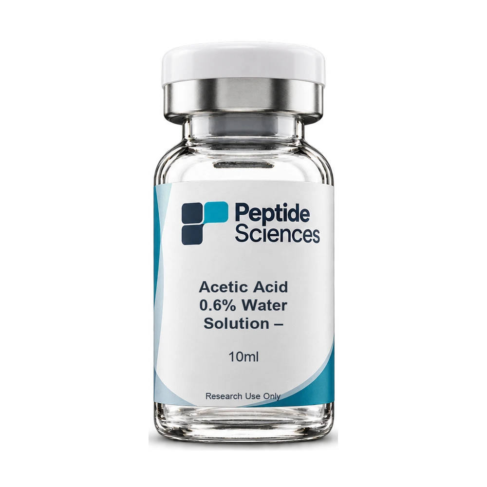 Acetic Acid 0.6% Water Solution – 10ml — Peptide Sciences