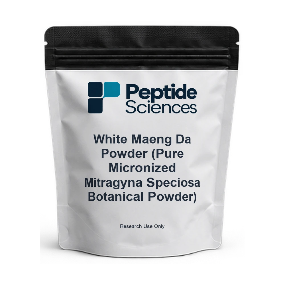 White Maeng Da Powder (Pure Micronized Mitragyna Speciosa Botanical Powder) — Peptide Sciences