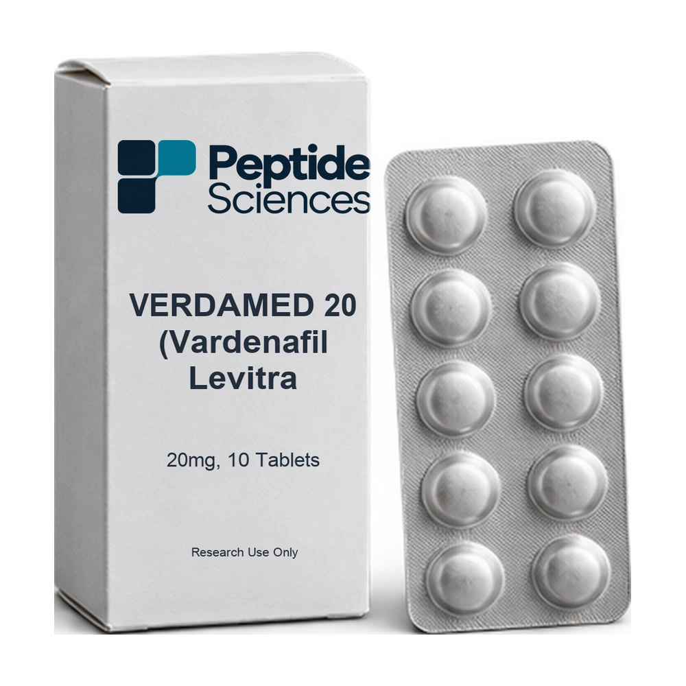 VERDAMED 20 (Vardenafil Levitra 20mg, 10 Tablets) — Peptide Sciences
